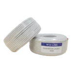 Câble coaxial KX7 avec alimentation et jacket 100m